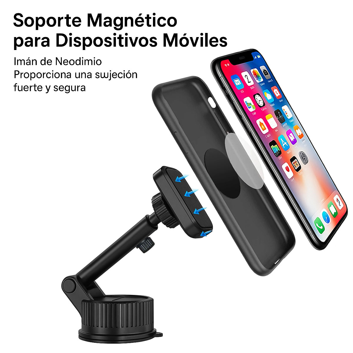 Miniatura 3 de SOPORTE CELULAR  JY A19 ROSCA IMAN